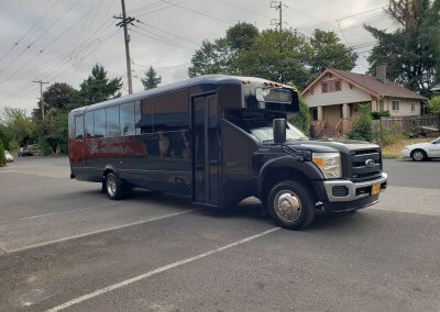 Wine and Brewery Tours 25 Passengers Ford F550 Party Bus